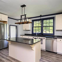 Bright modern kitchen in Jonesborough remodel house
