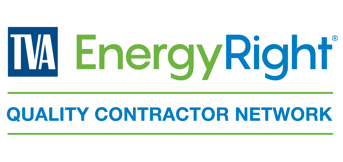 TVA's logo badge for their Quality Contractor Network and EnergyRight program